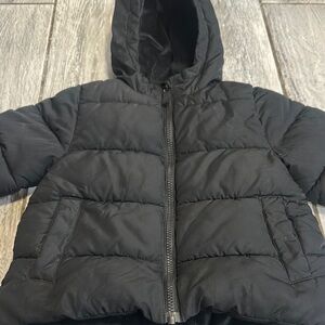 Swiss Tech Unisex Kids Black Puffer Jacket 4/5